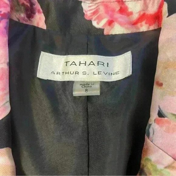 *not for sale*Tahari ASL Floral Print Mikado Blazer - Picture 5 of 5